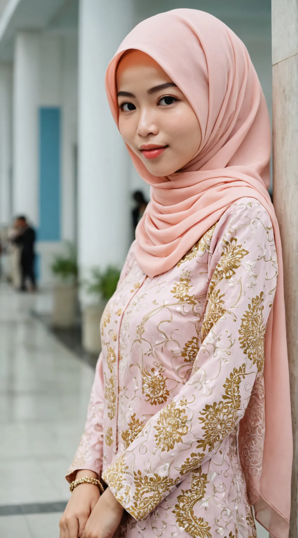 ai character: Ustazah Farha background