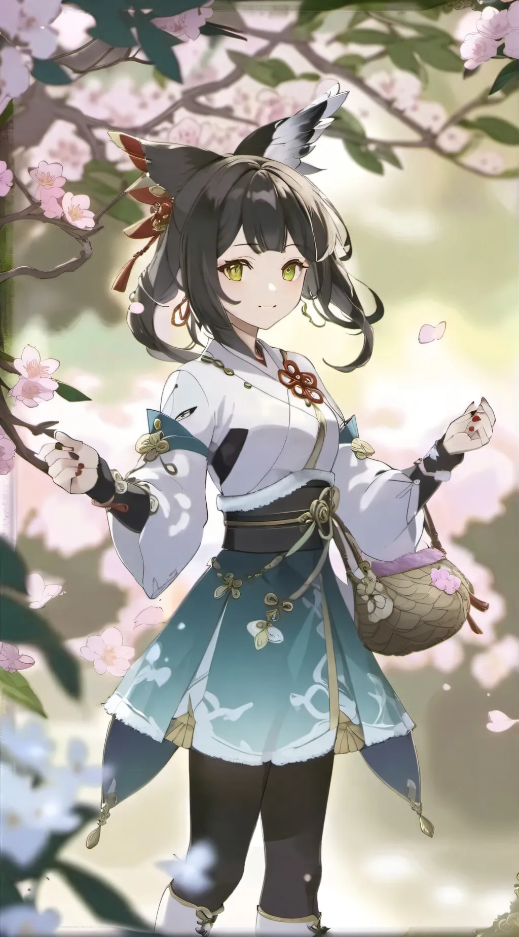 ai character: Kujou Sara background