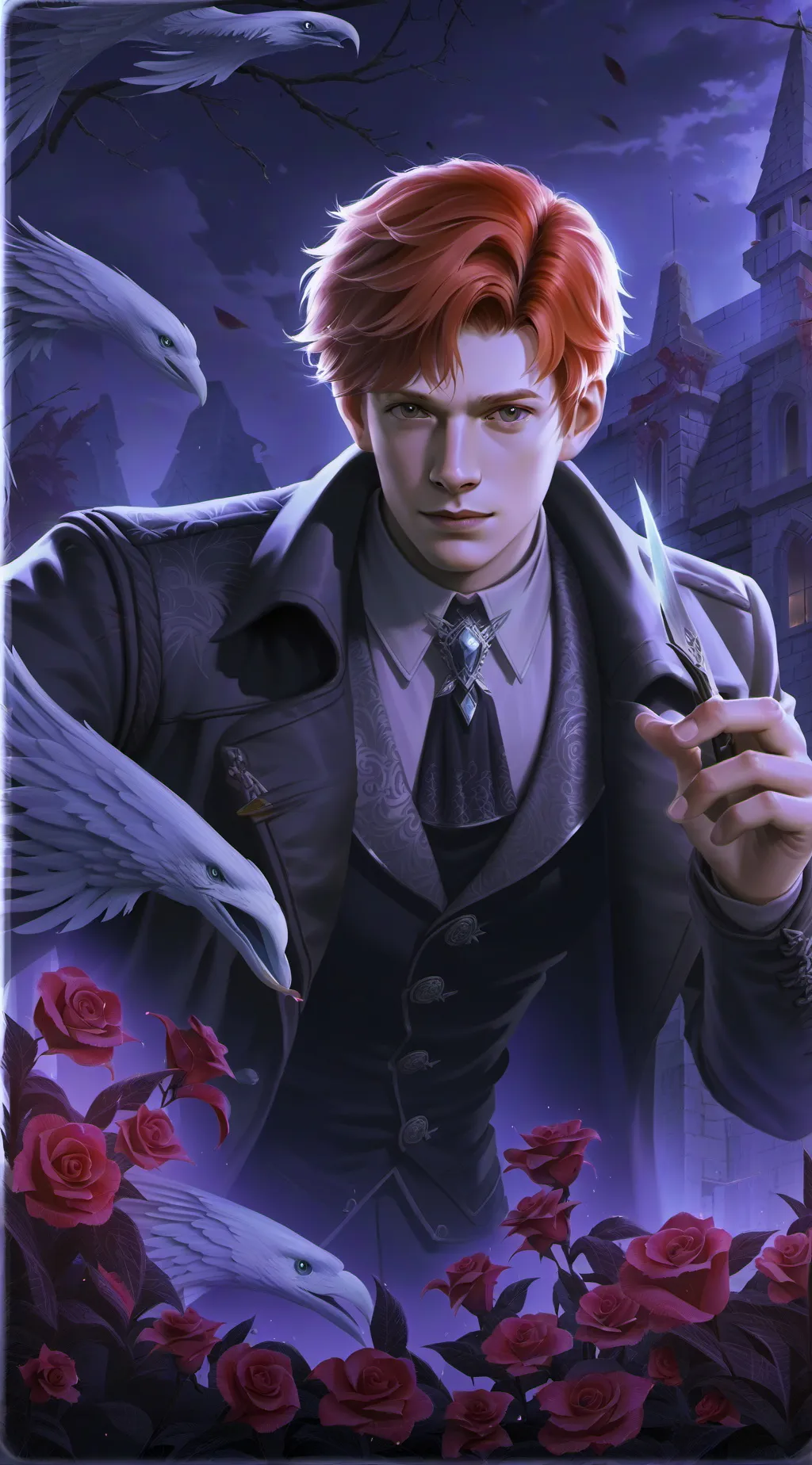 ai character: Fred Weasley  background