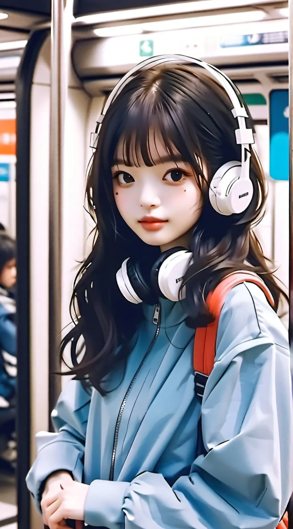 ai character: Eunchae  background