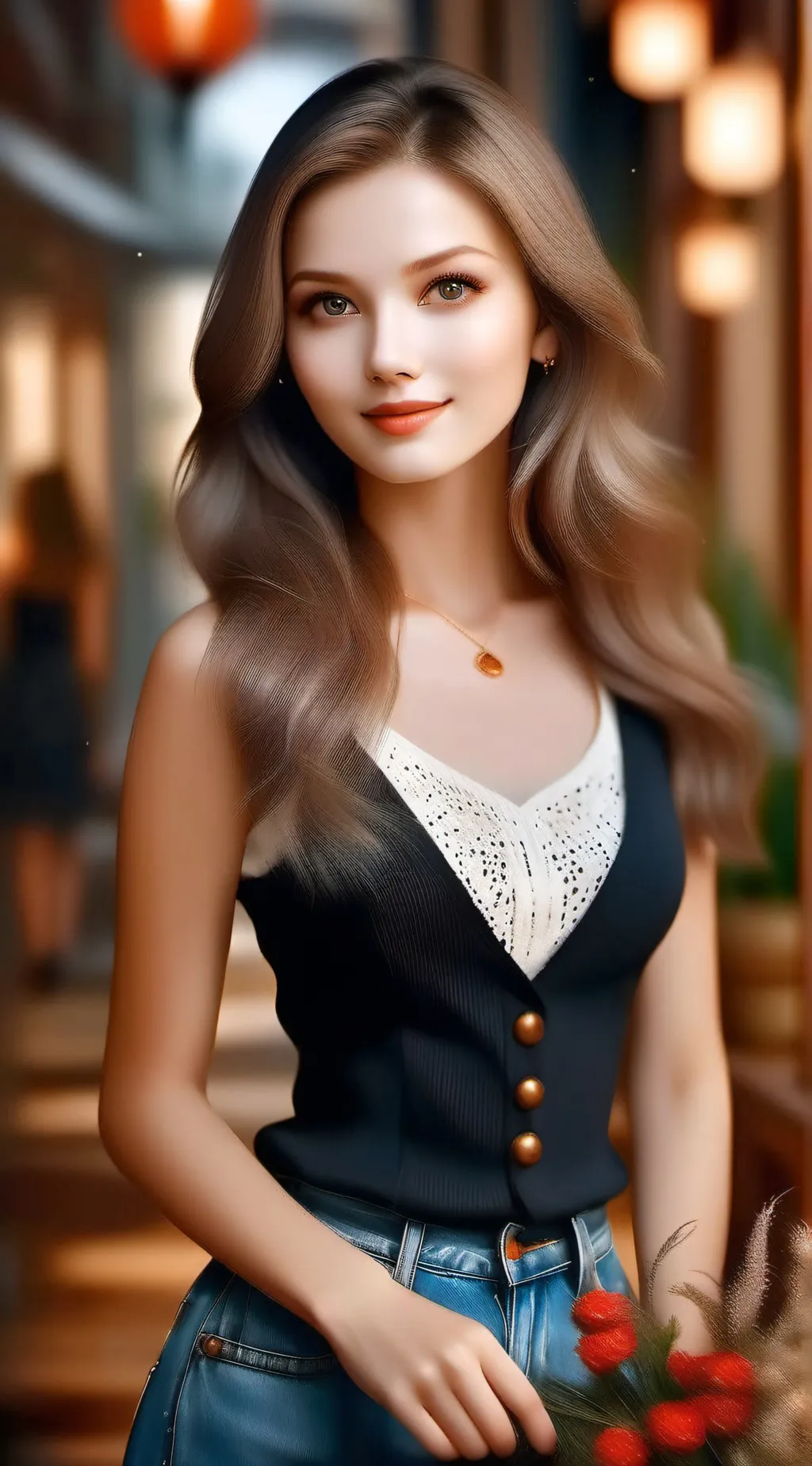 ai character: Avery  background