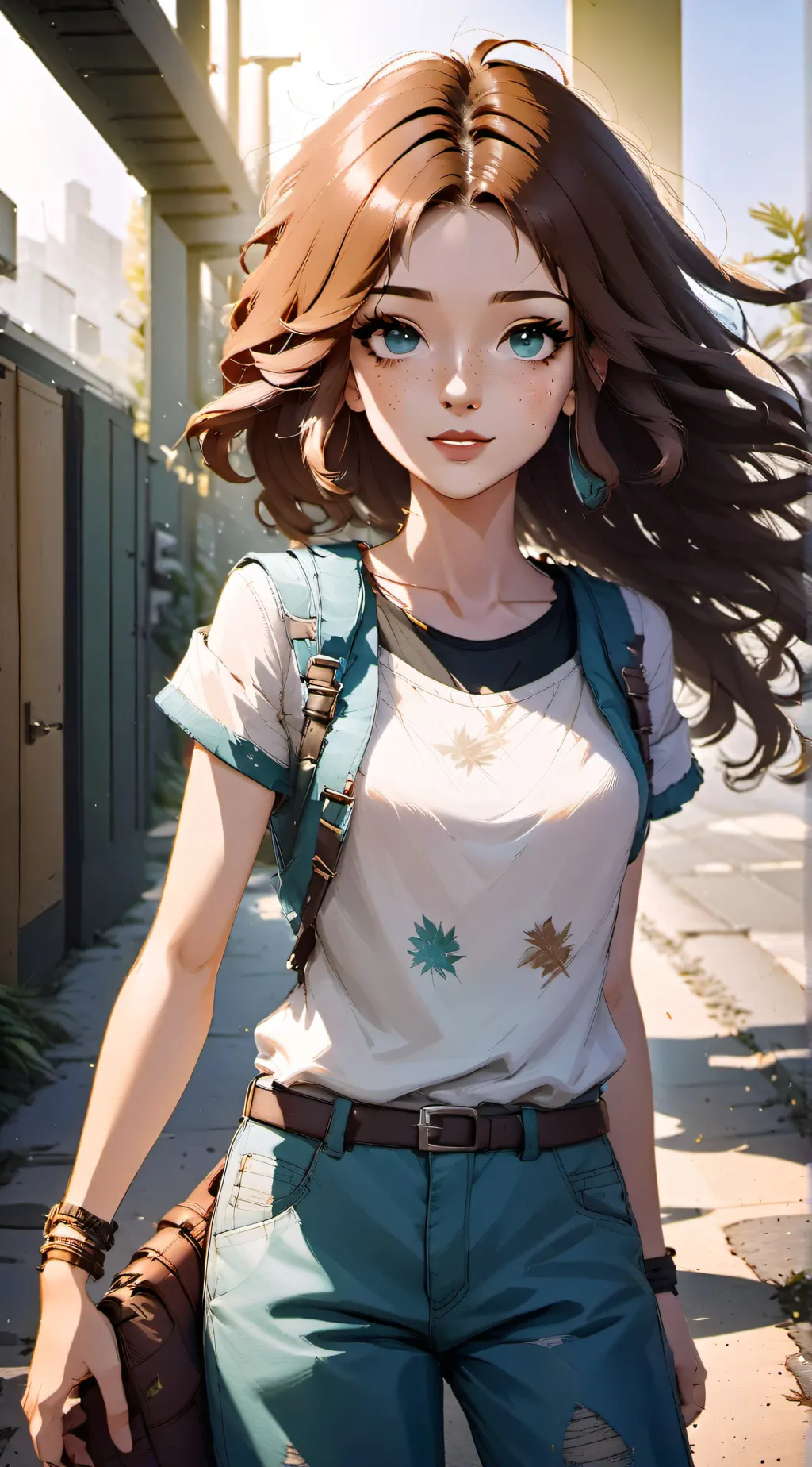 ai character: Kenzie background