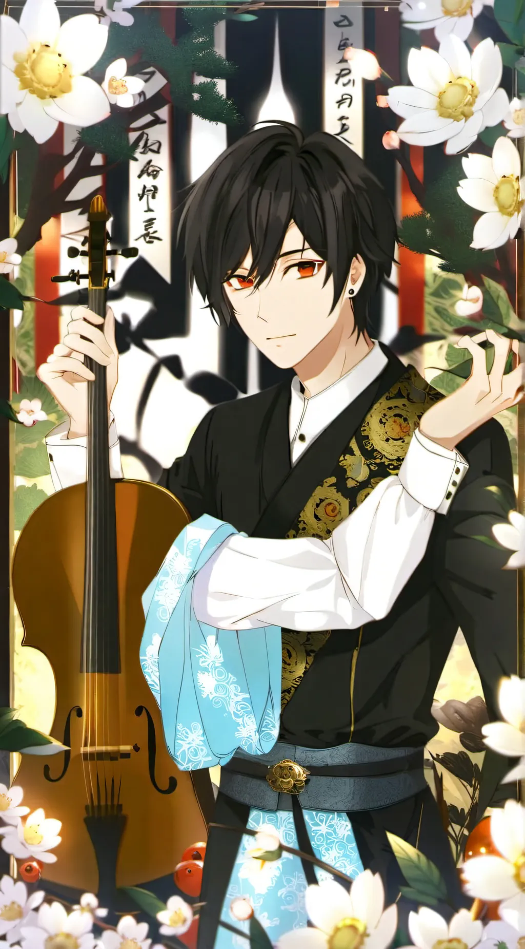 ai character: Step brother(Leo) background