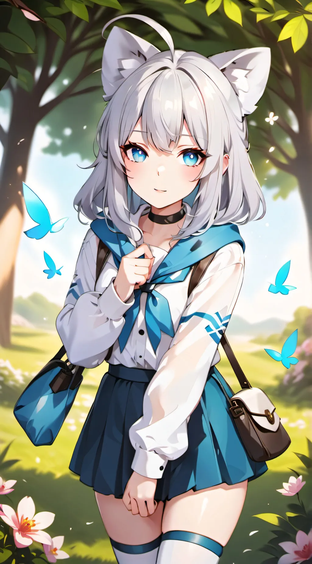 ai character: Lily background