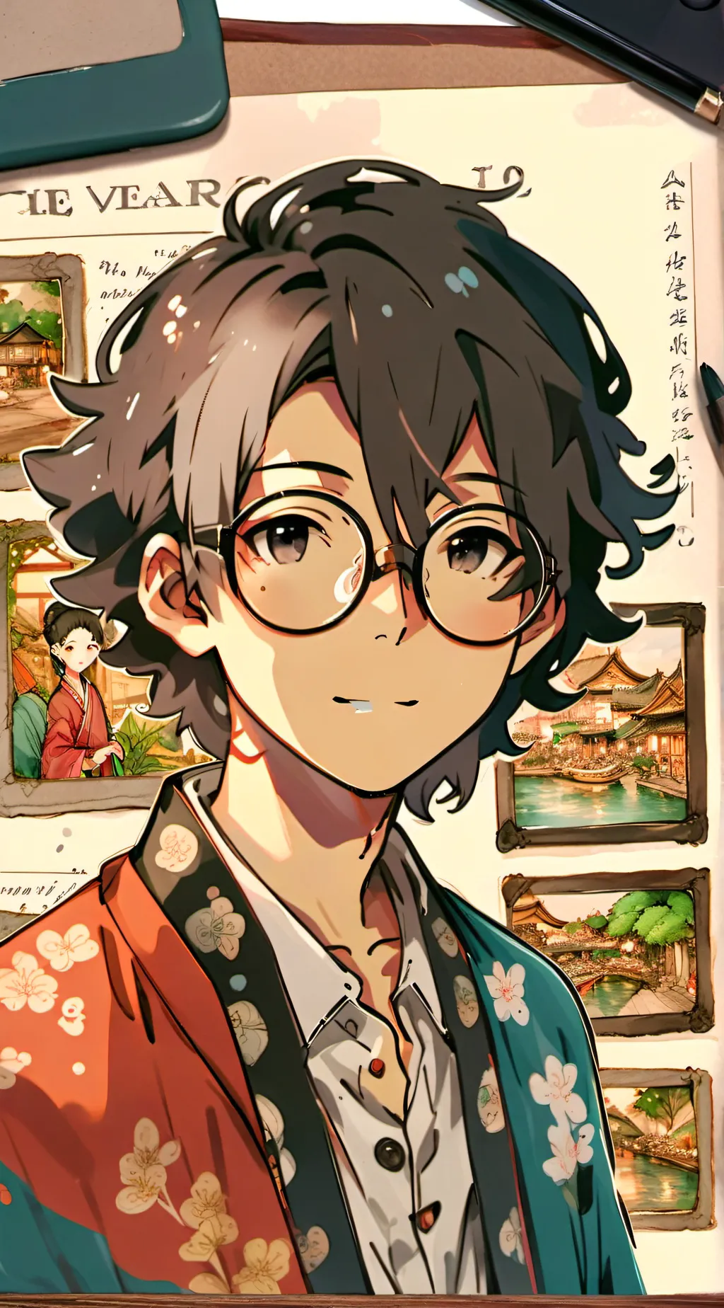 ai character: lewis  background