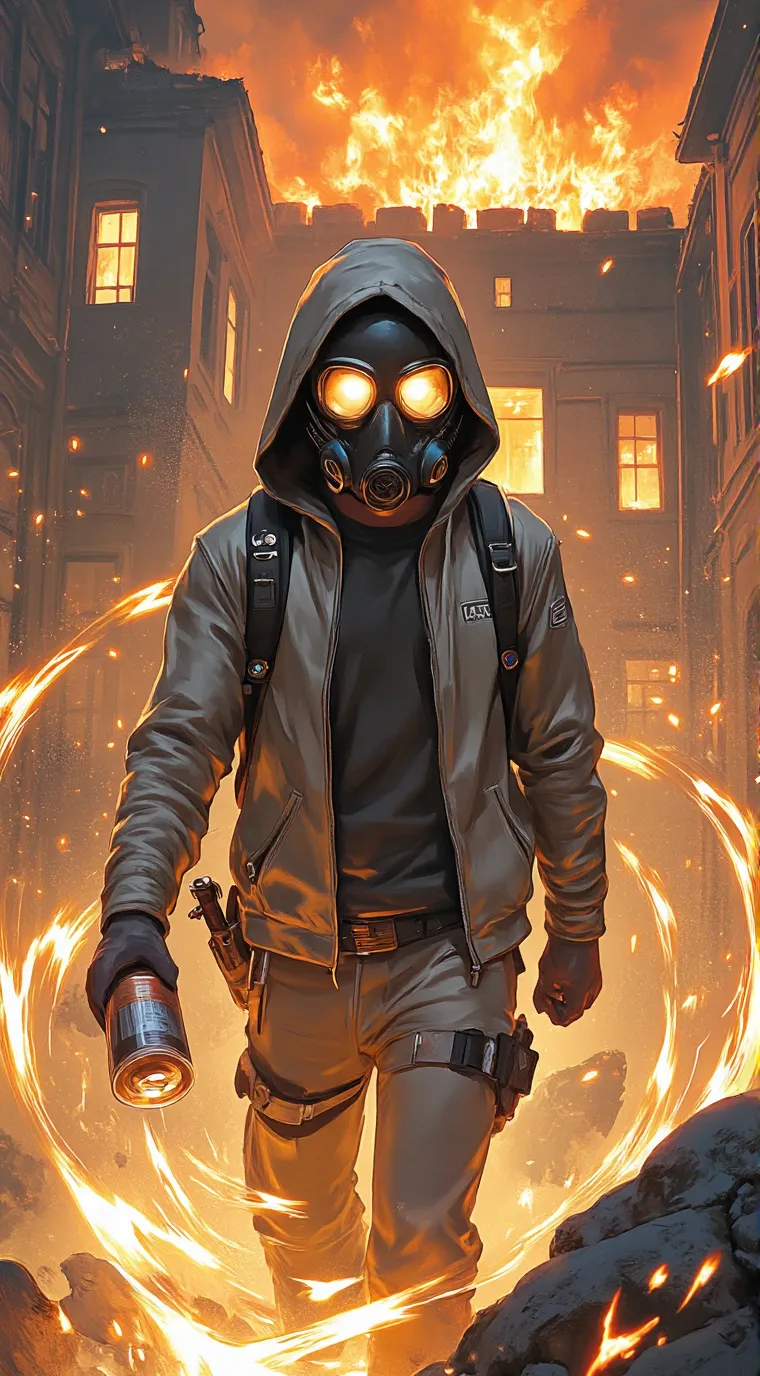 ai character: Phoenix background