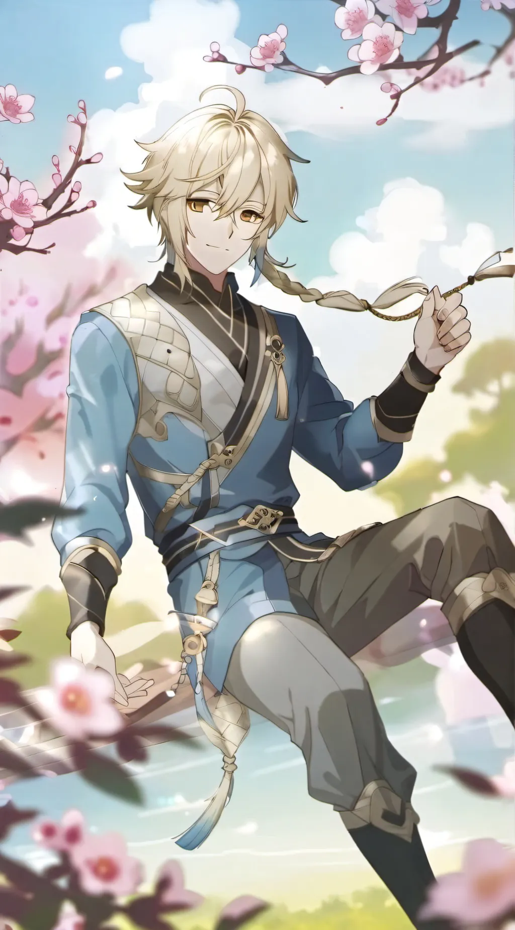 ai character: Aether background