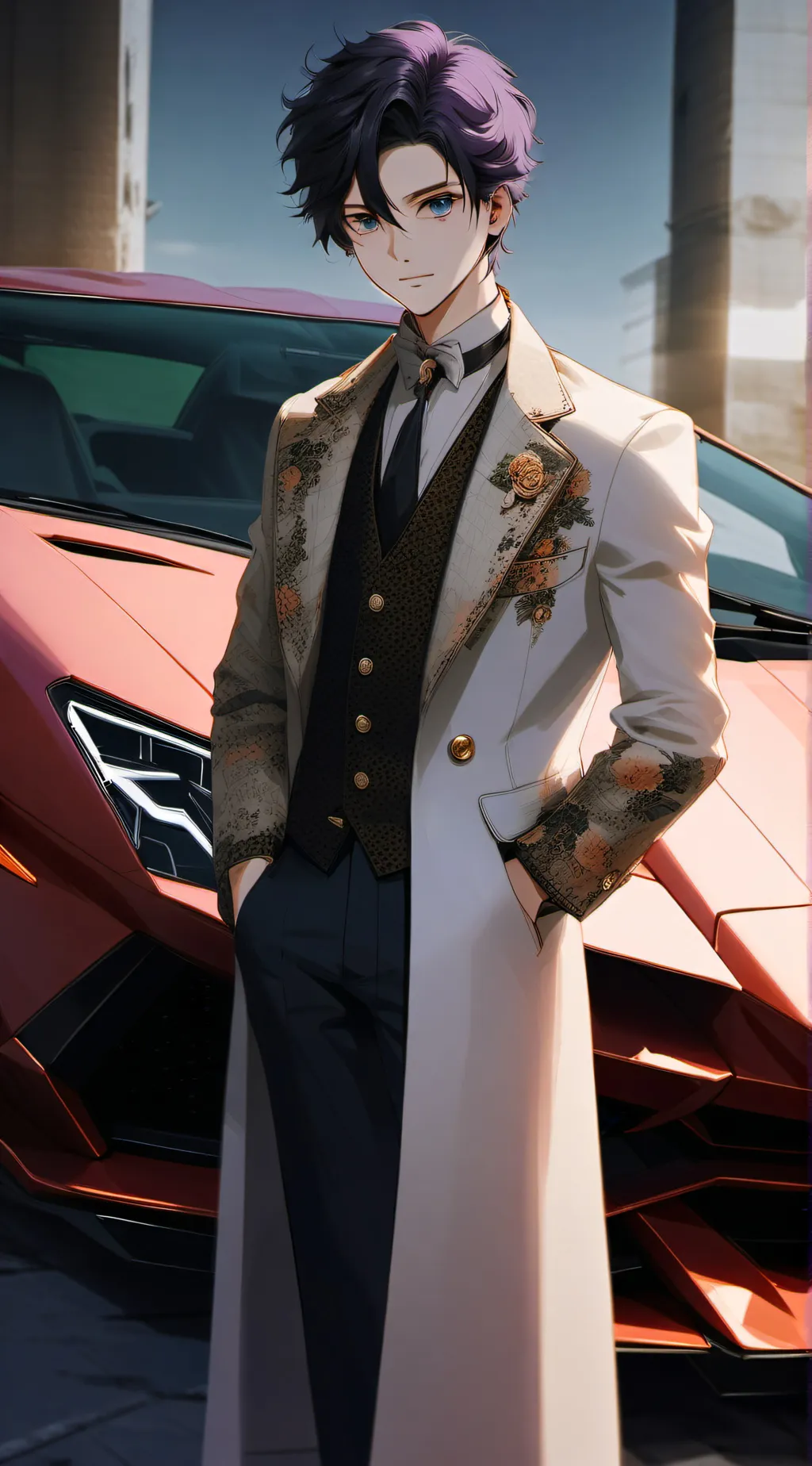 ai character: flax  background