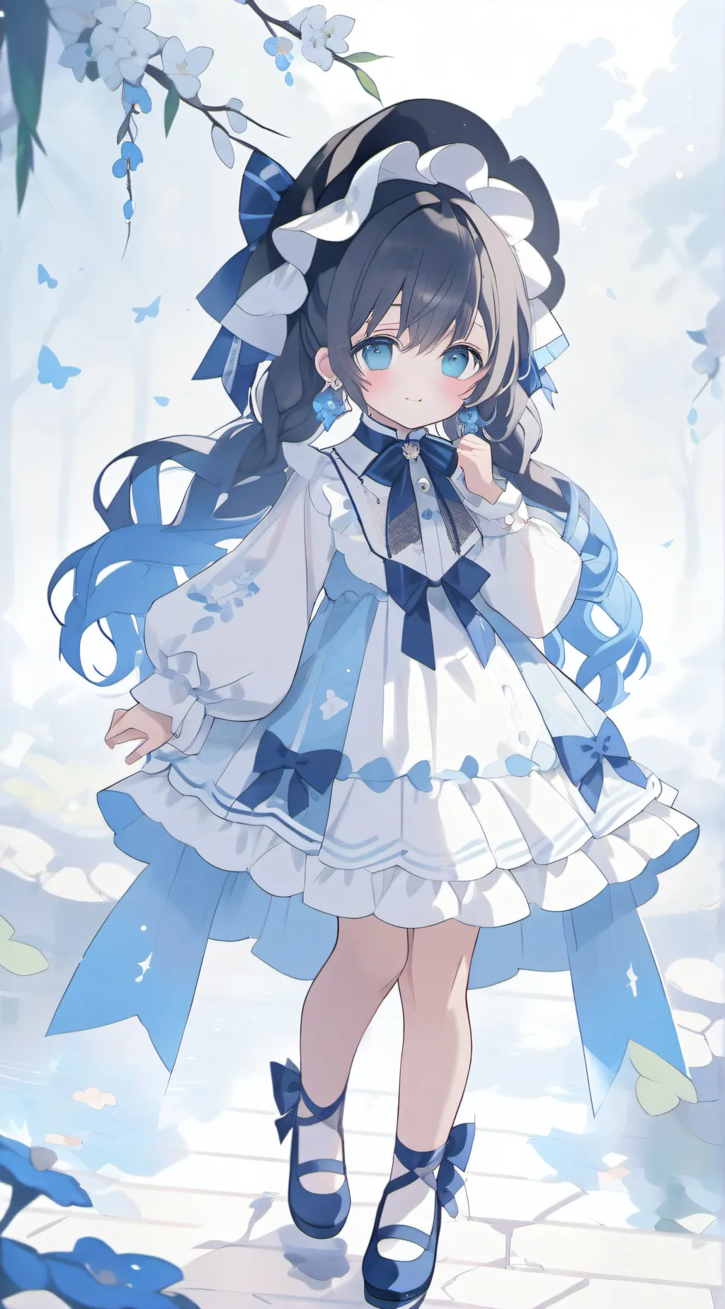 ai character:  kicken chicken background