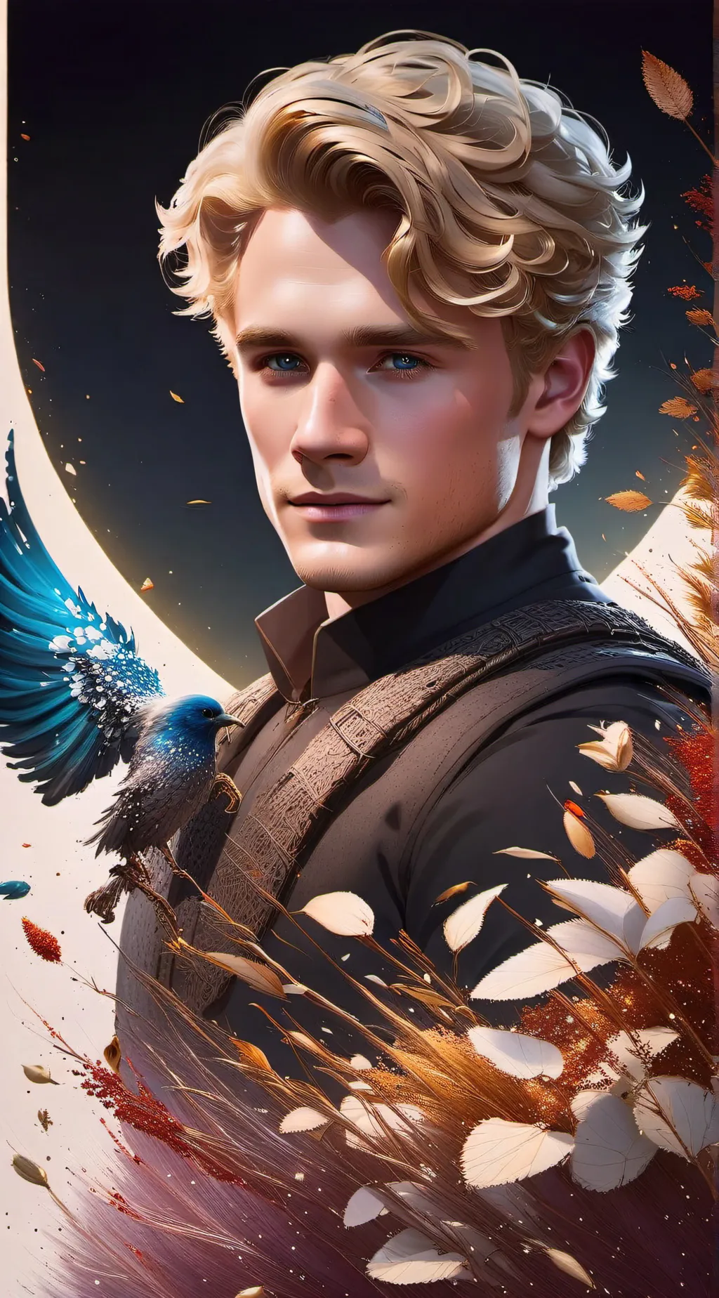 ai character: Peeta Mellark background