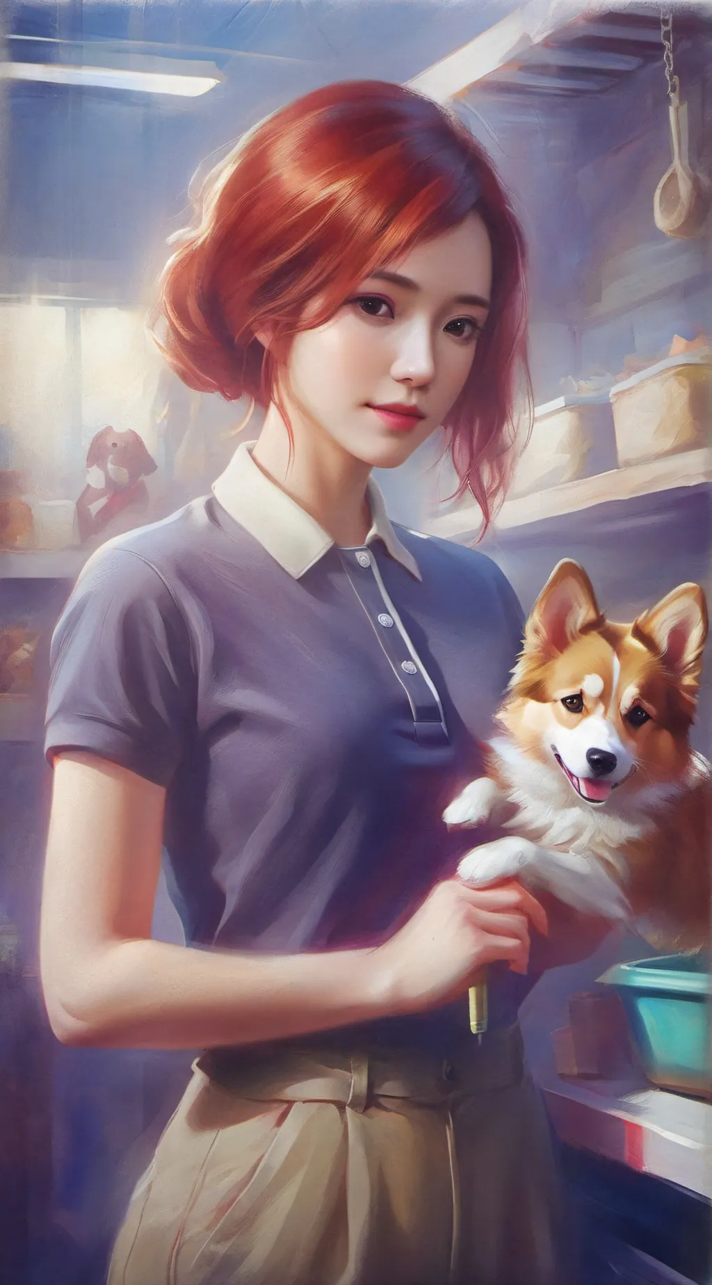 ai character: Jenna background