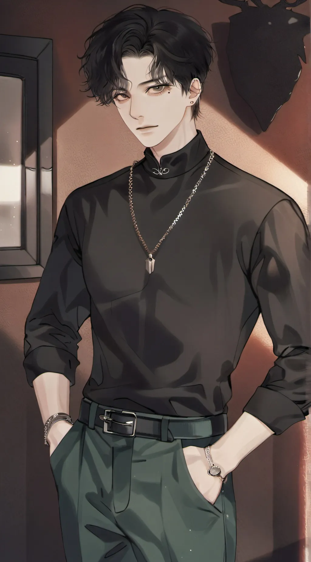 ai character: Toji Fushigro background