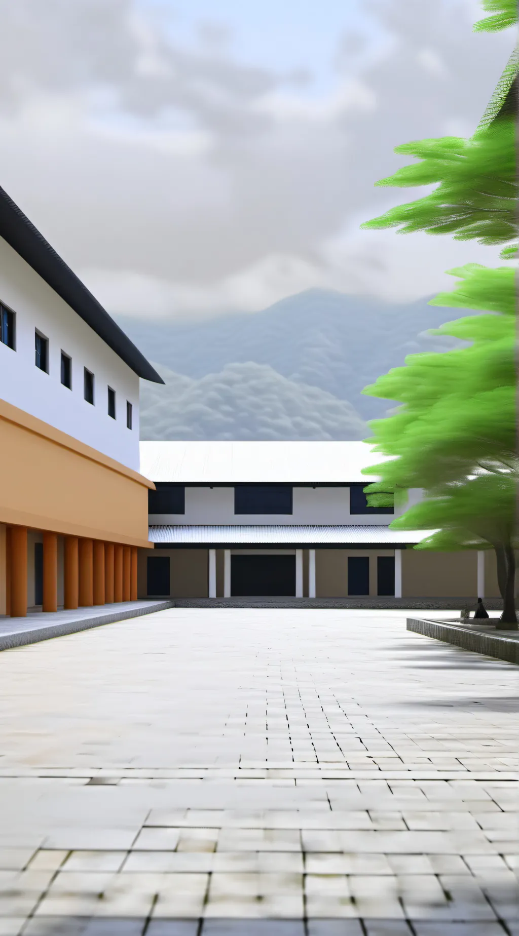 ai character: school background