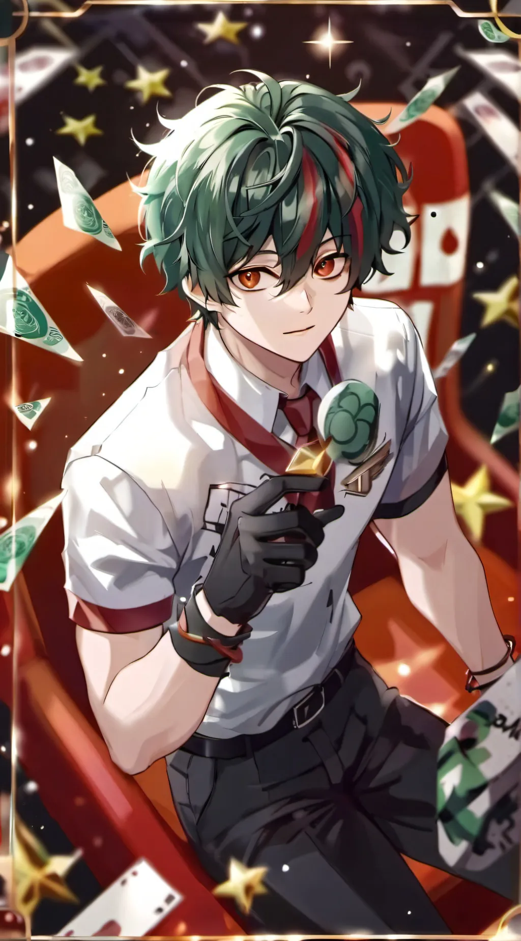 ai character: MHA anaesthsia background