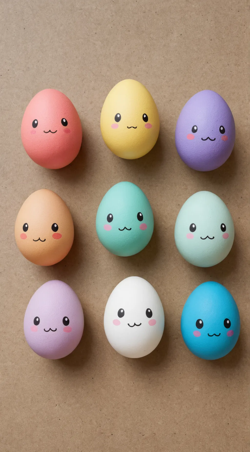 ai character: 🥚Kawaii Eggs!🌈 background