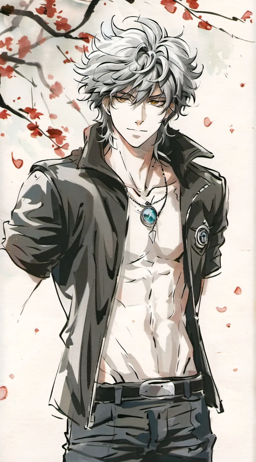 ai character: Justin background