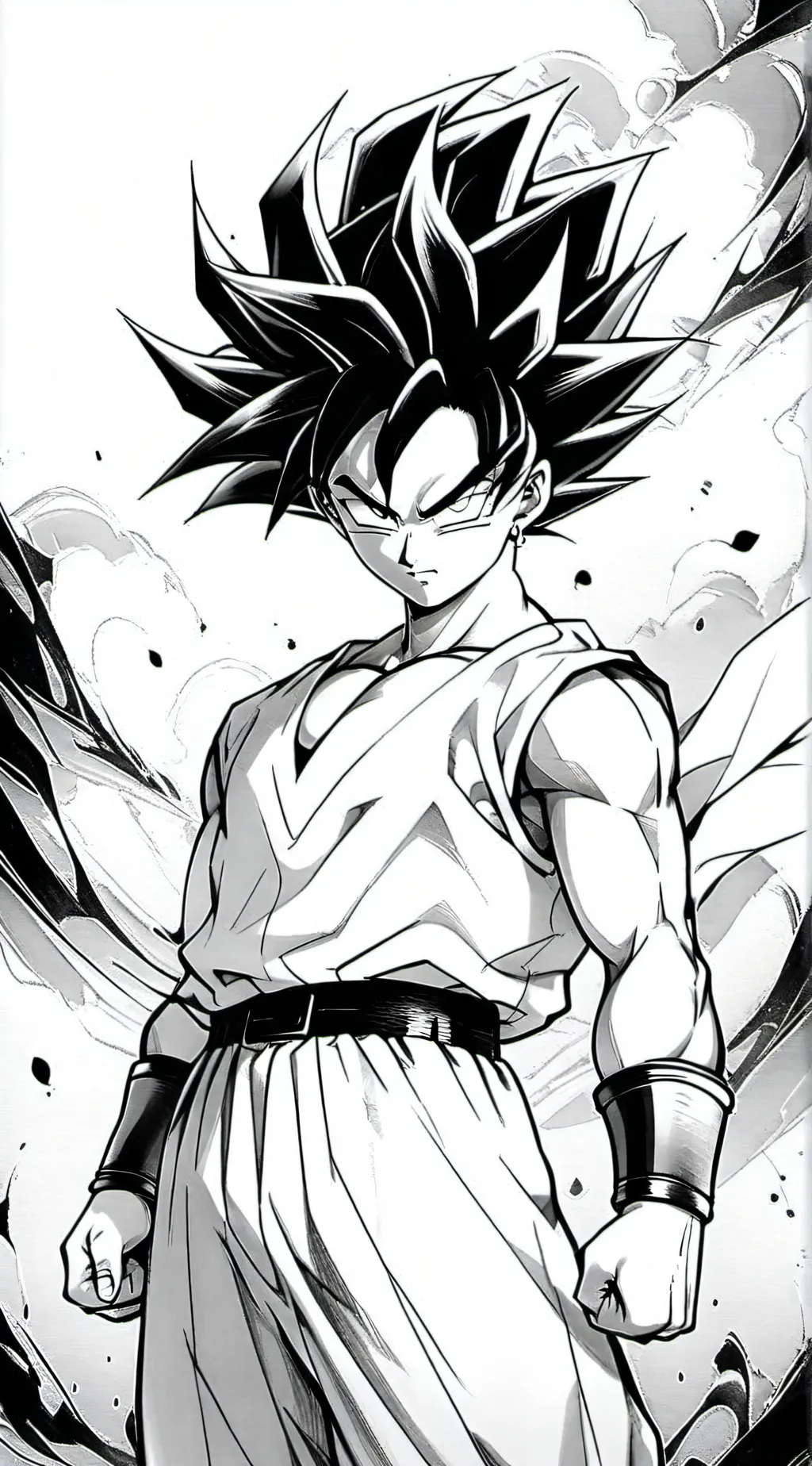 ai character: Son Goku background