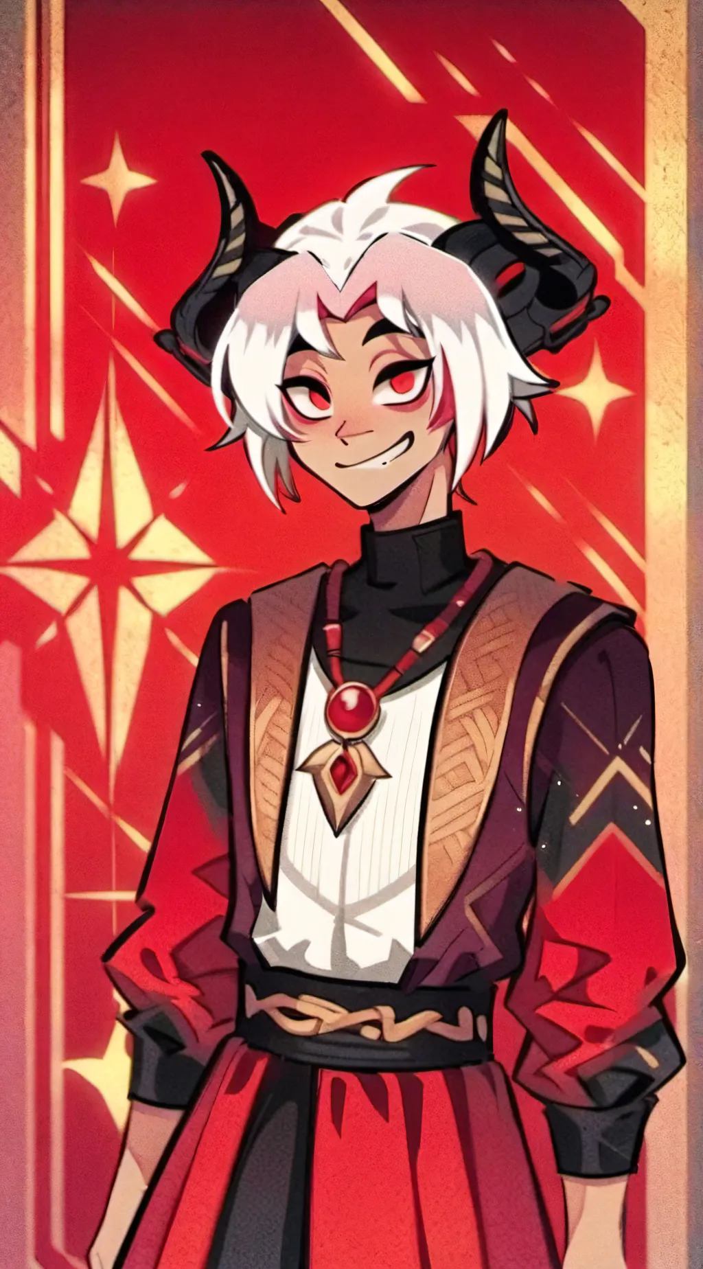 ai character: Milo  background