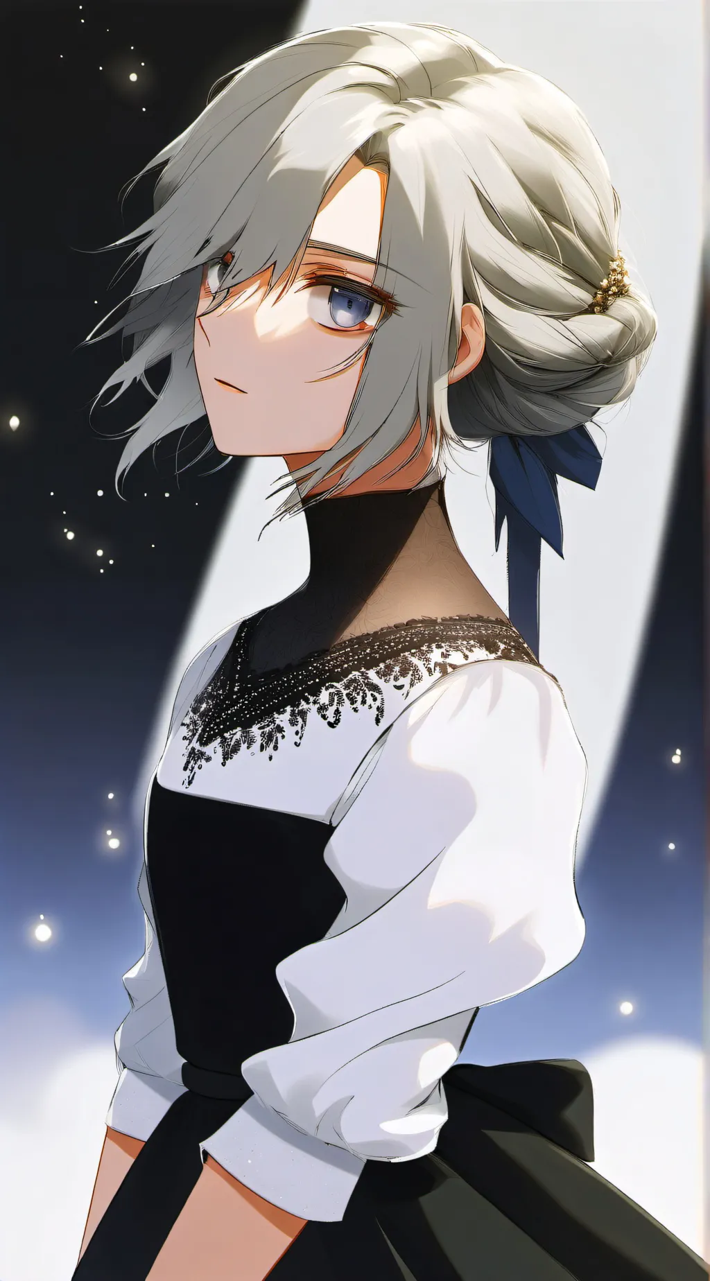 ai character: Aurora background