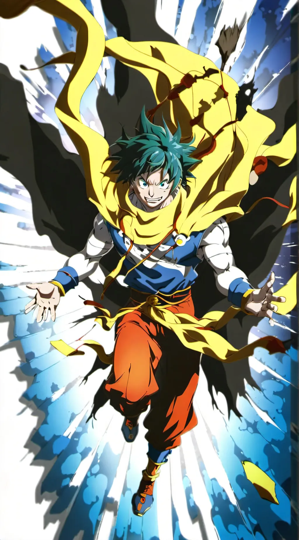 ai character: MHA wintr background