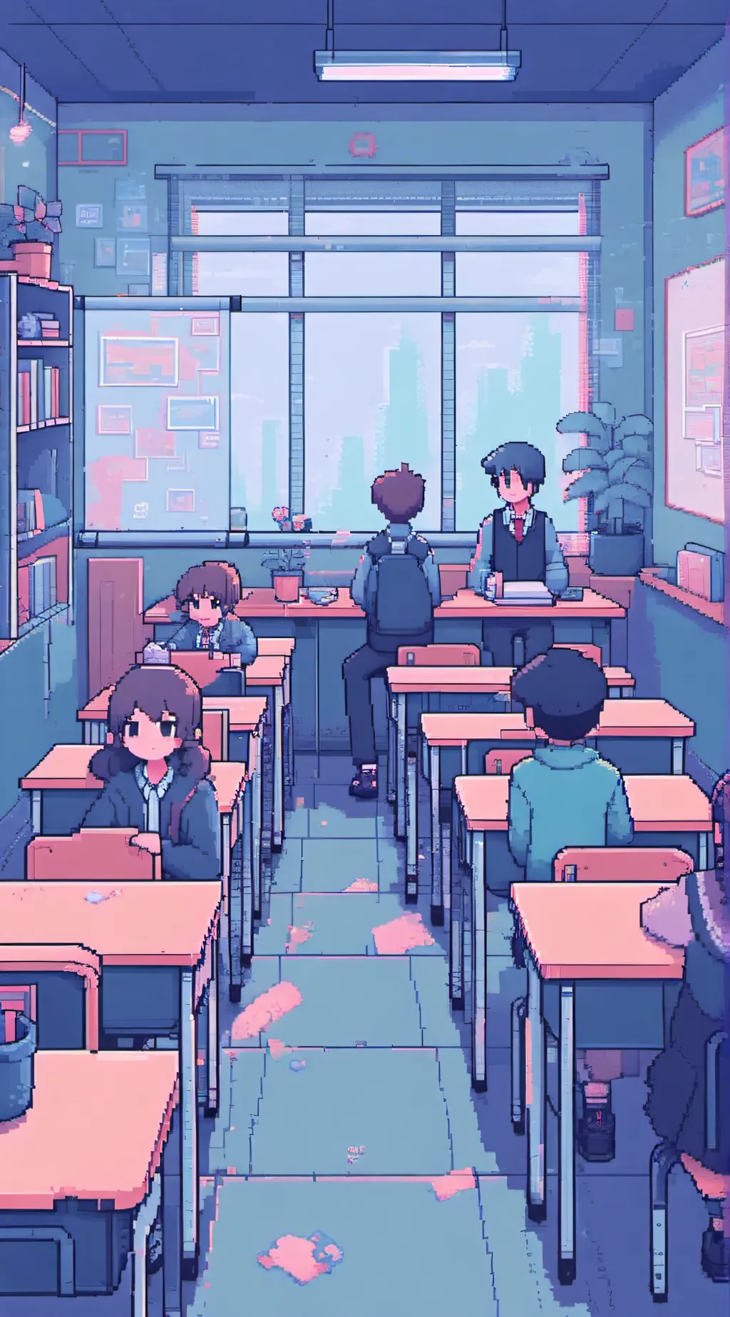 ai character: New student background