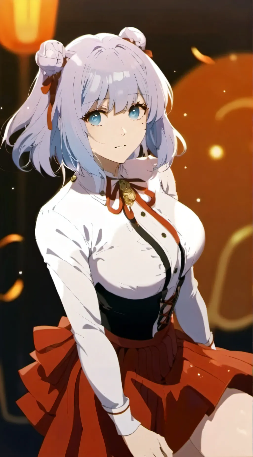 ai character: Bubbles background