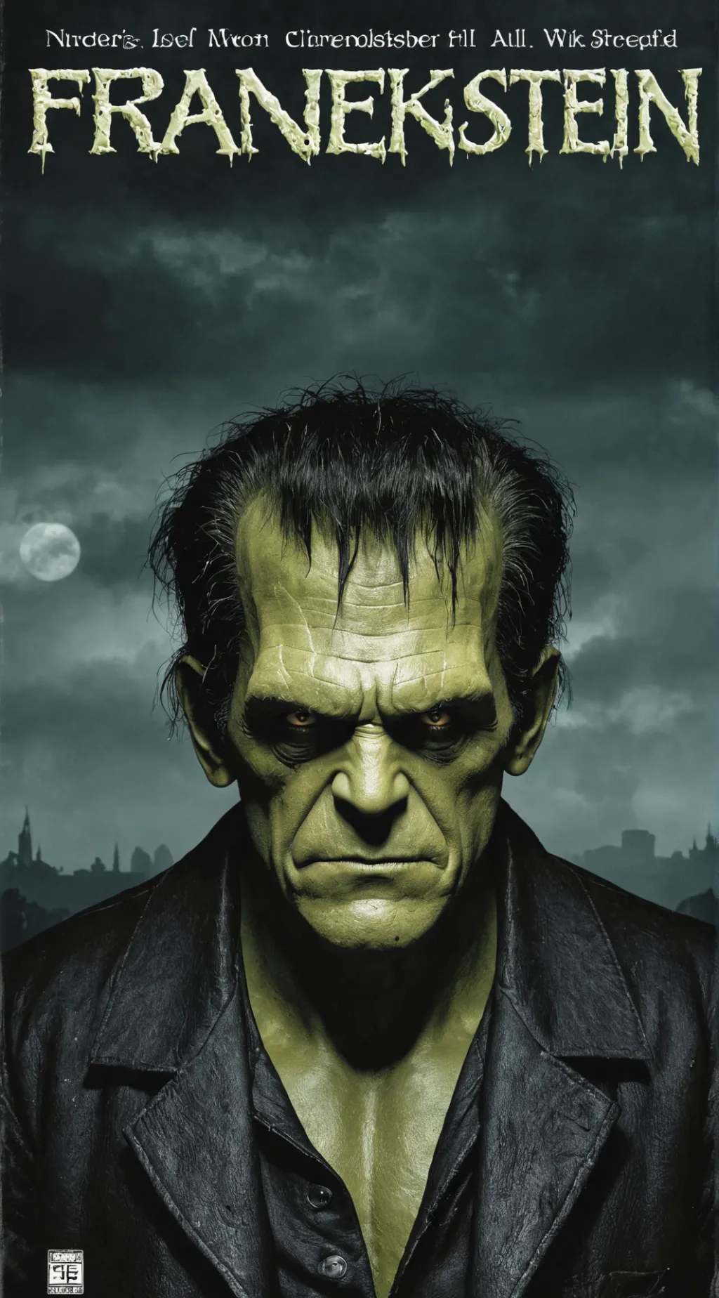 ai character: Frankenstein background