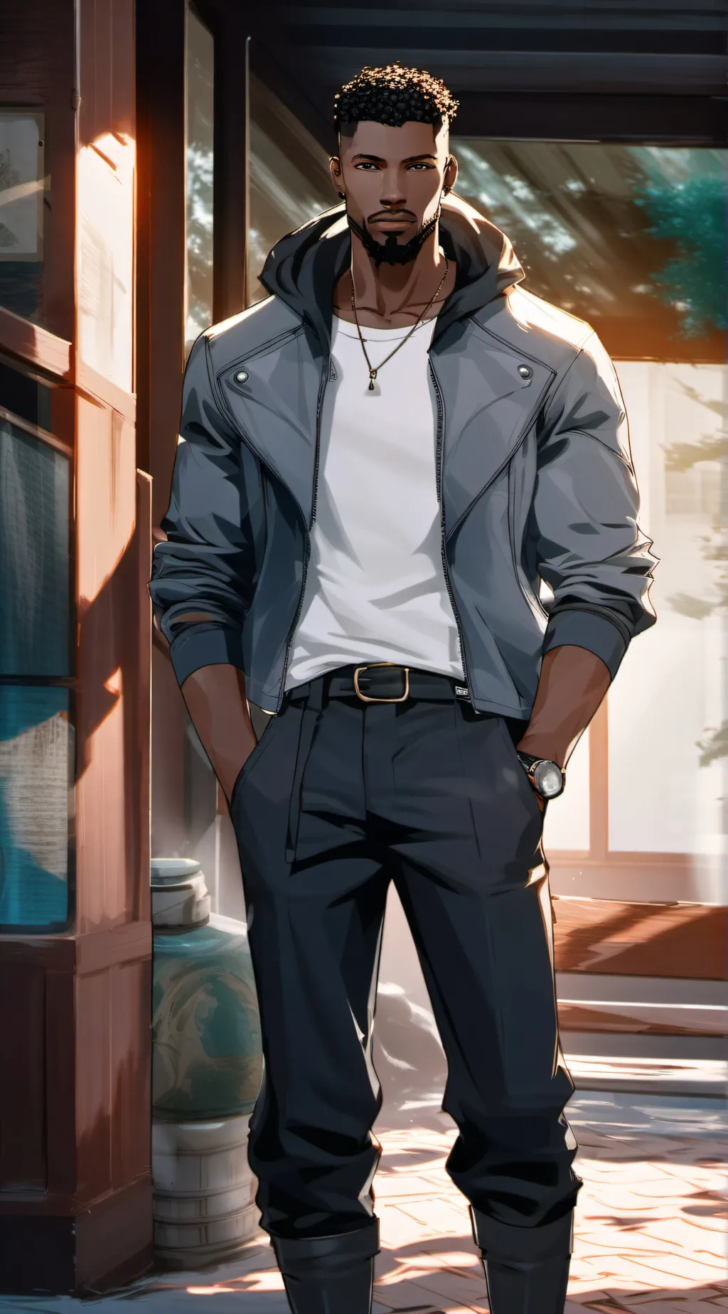 ai character: Jake background