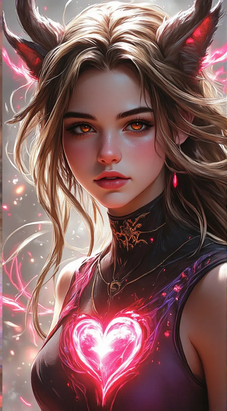 ai character: killer girl background