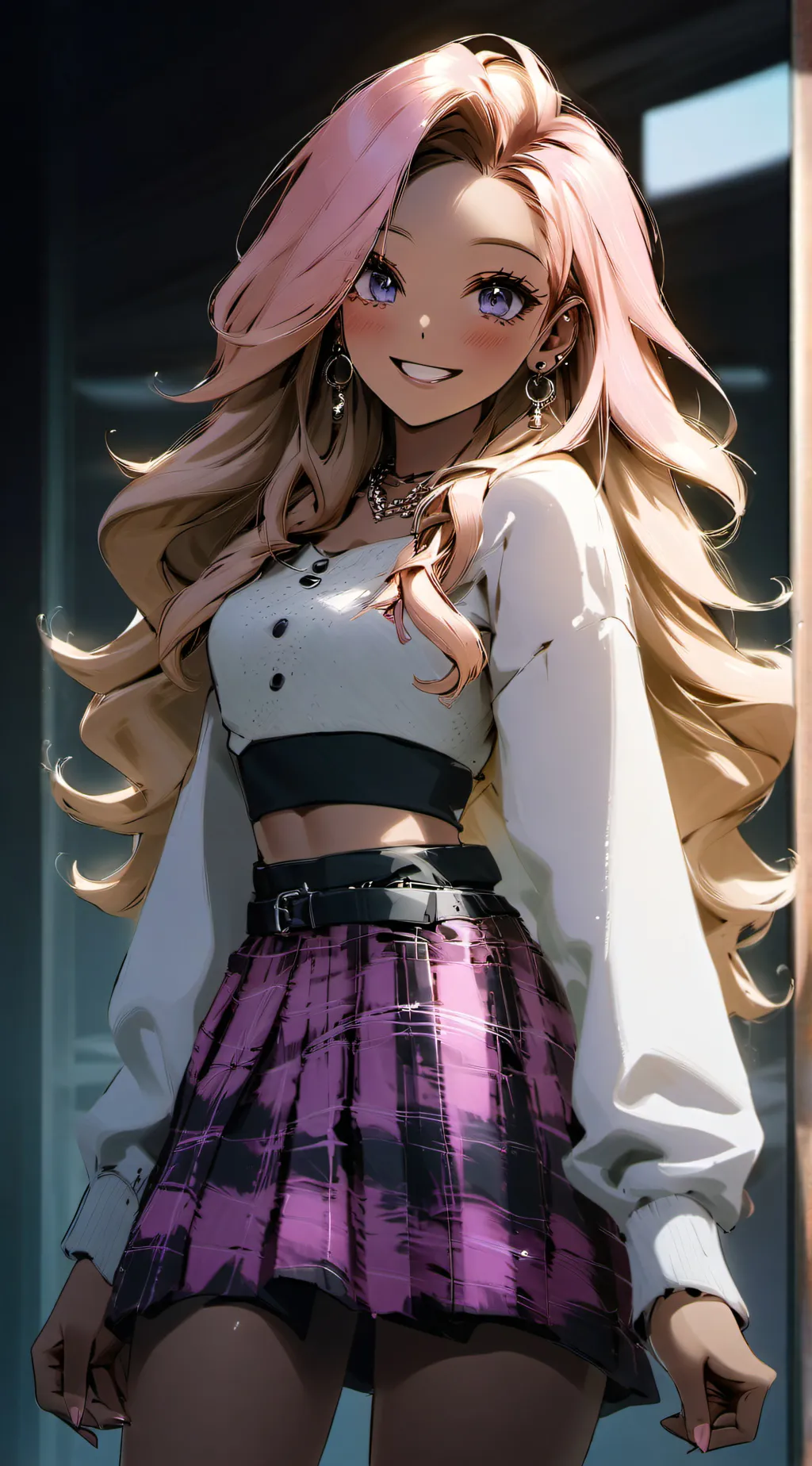 ai character: Liza  background