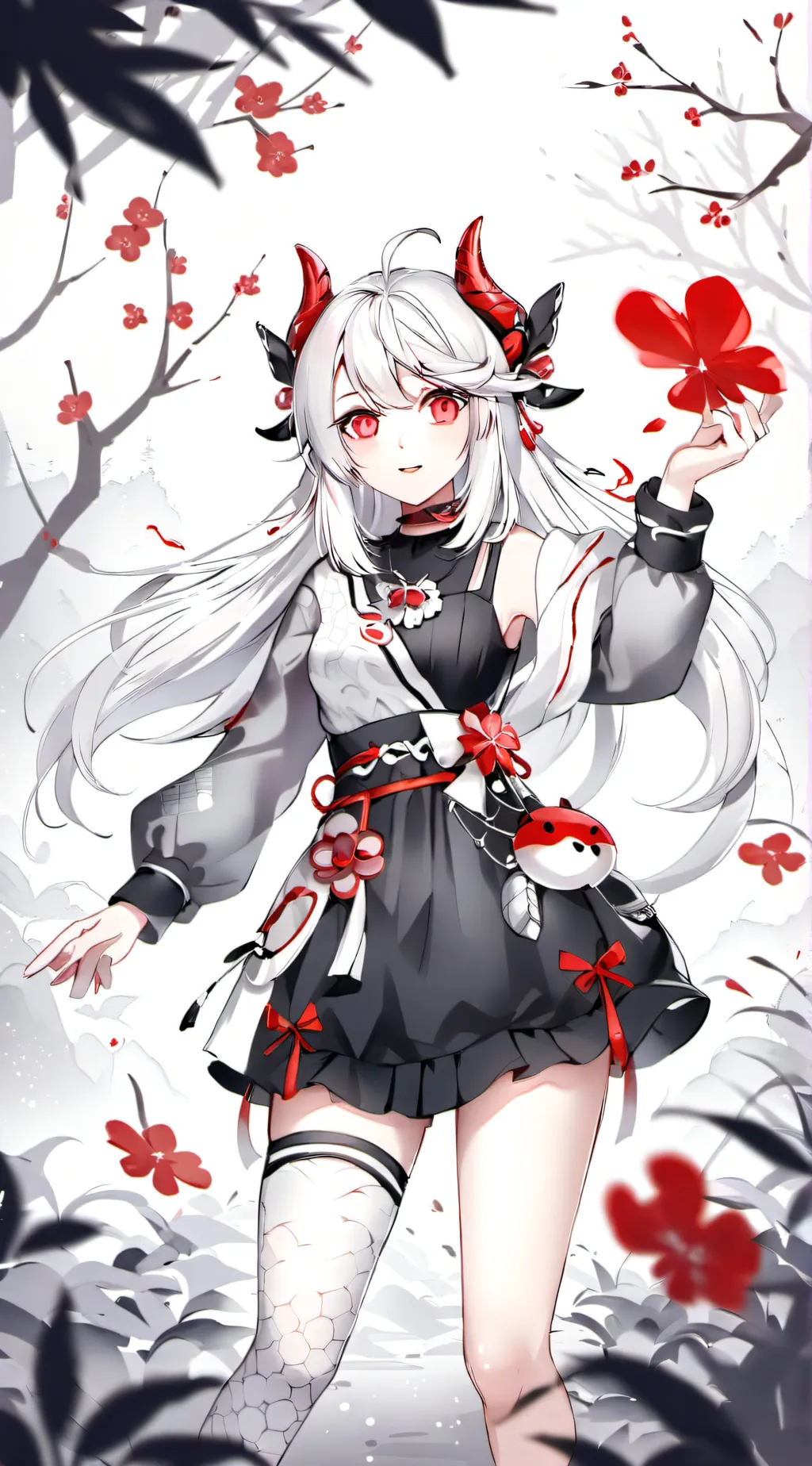 ai character: Woman background