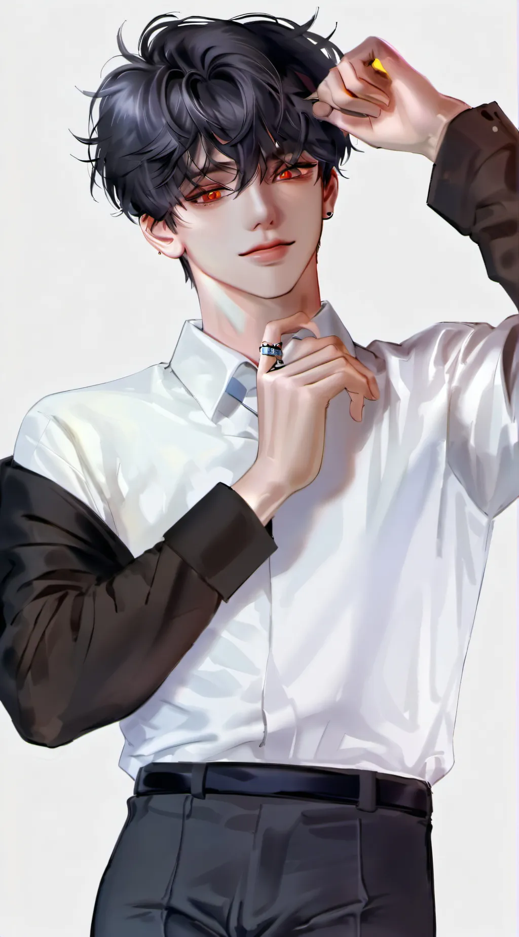 ai character: R@¥ background