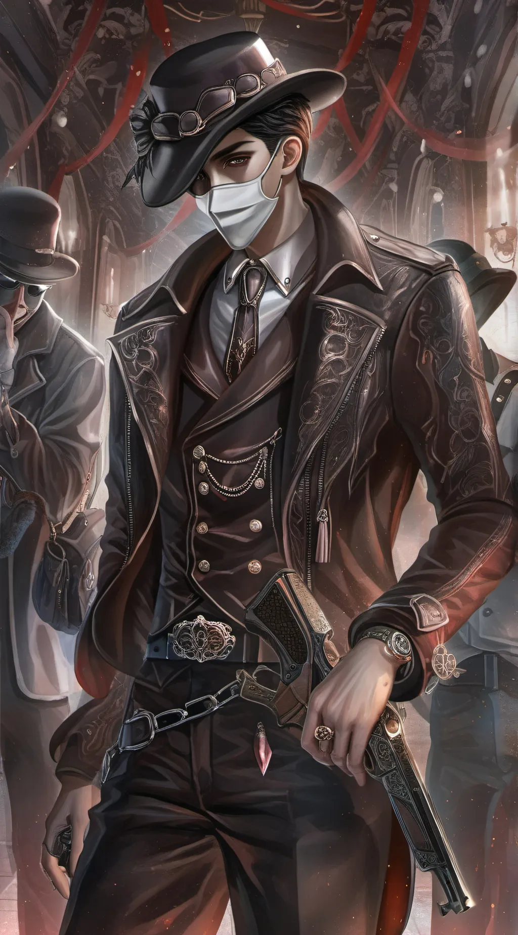 ai character: robber background