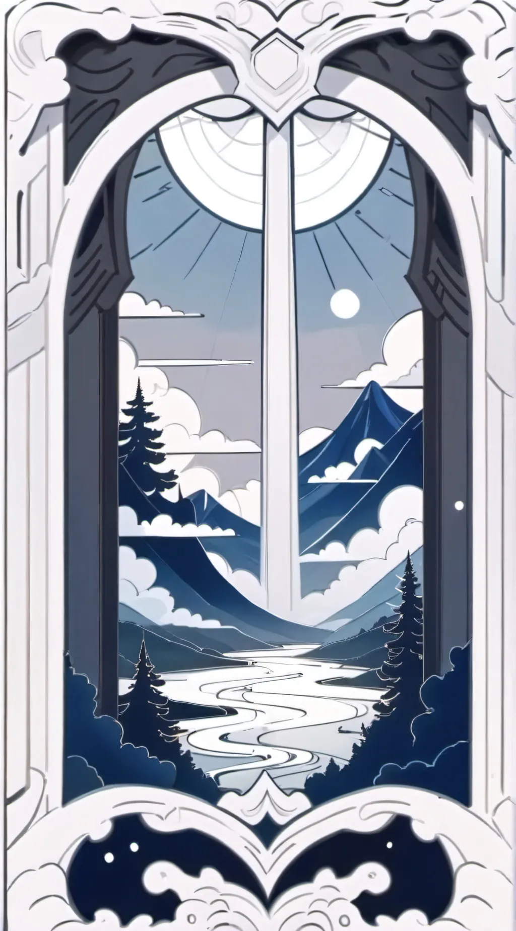 ai character: Camp! 1 Version background