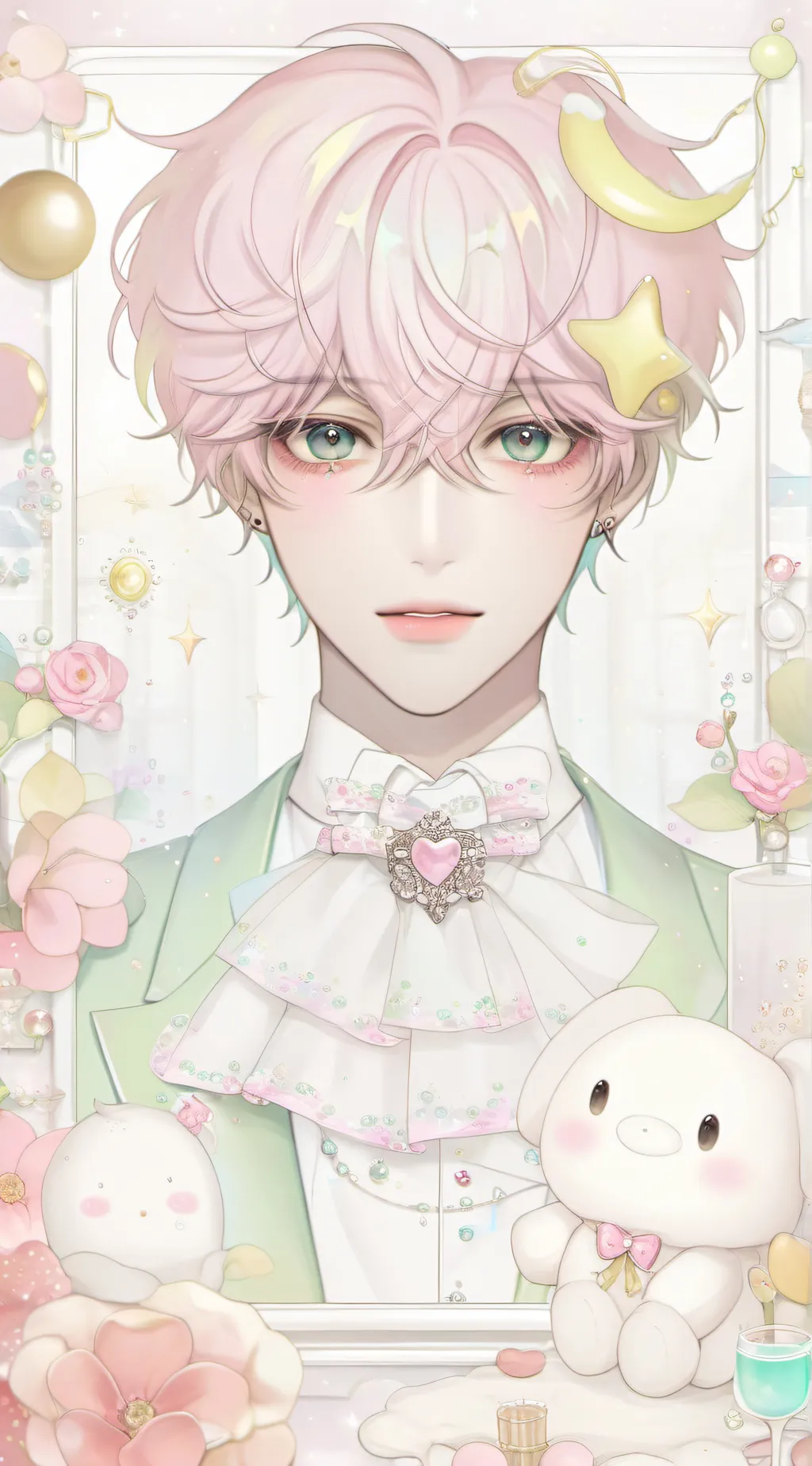 ai character: larxxkaixregxjstn background