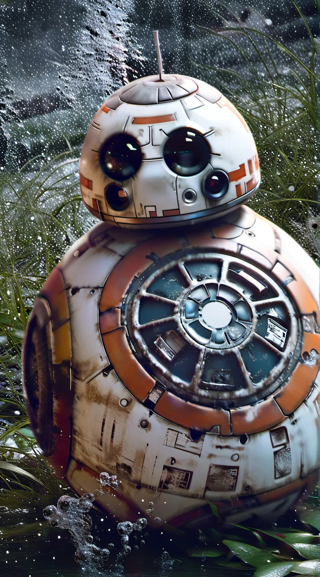 ai character: bb8 background