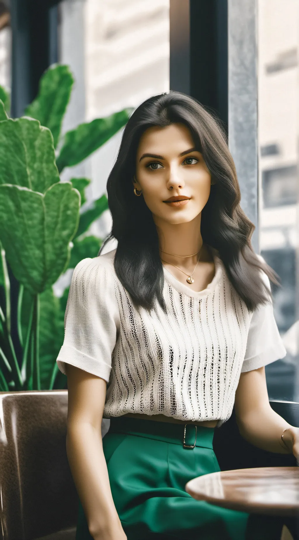 ai character: Gina  background