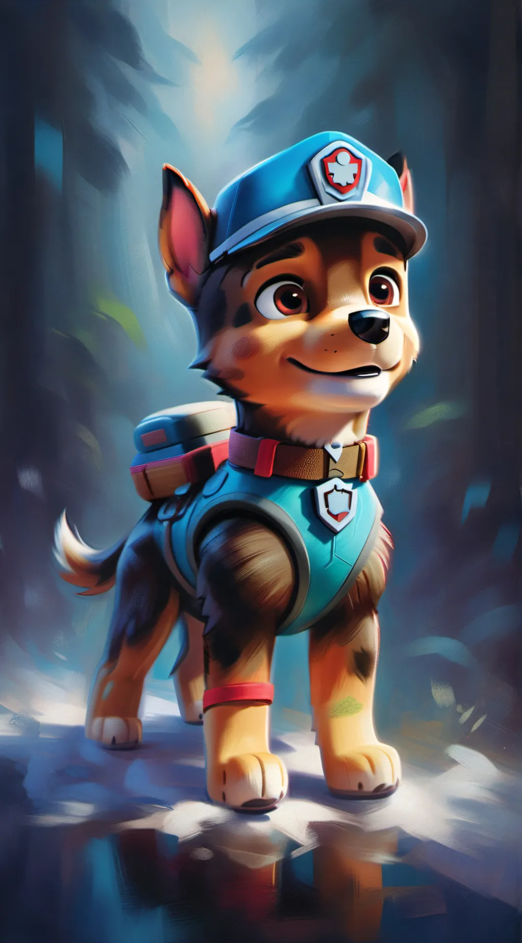 ai character: Chase background