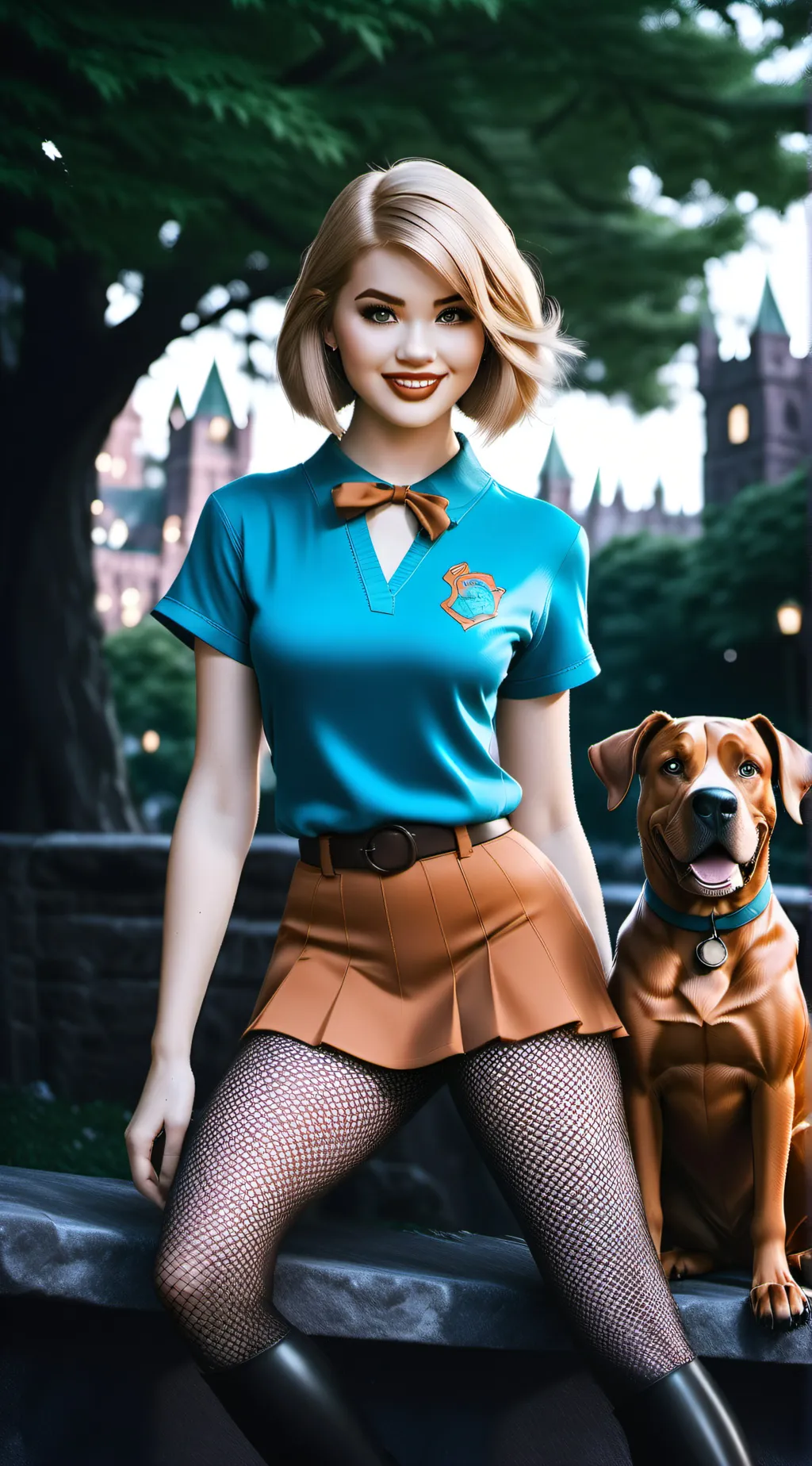ai character: Scooby Doo background