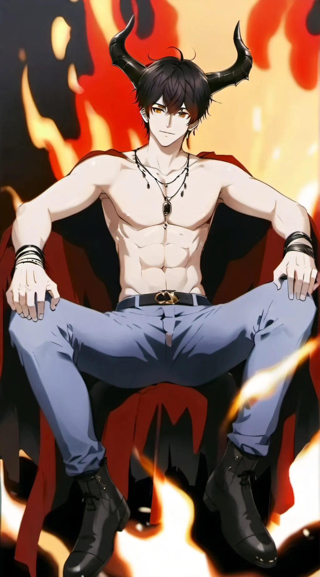 ai character: Diablo  background