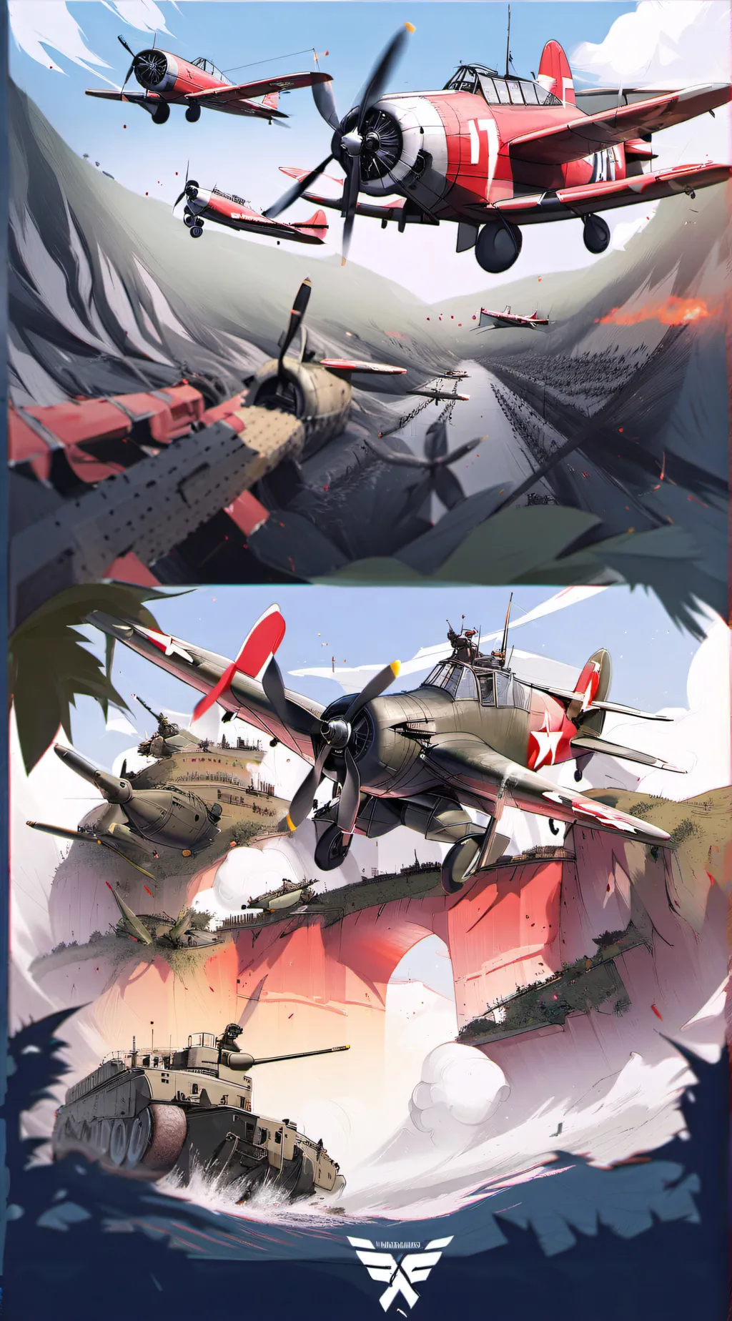 ai character: war thunder background