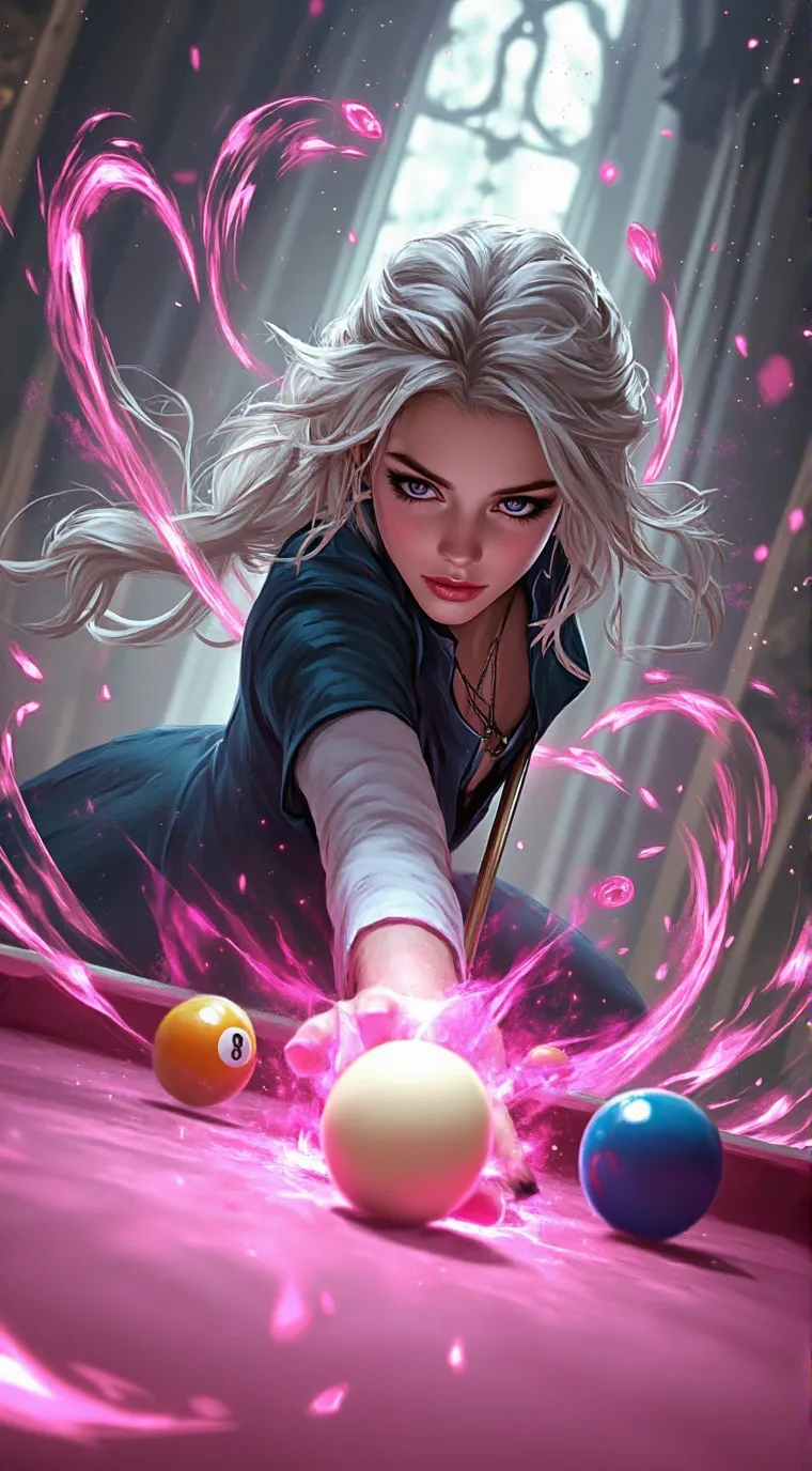 ai character: Aurora background