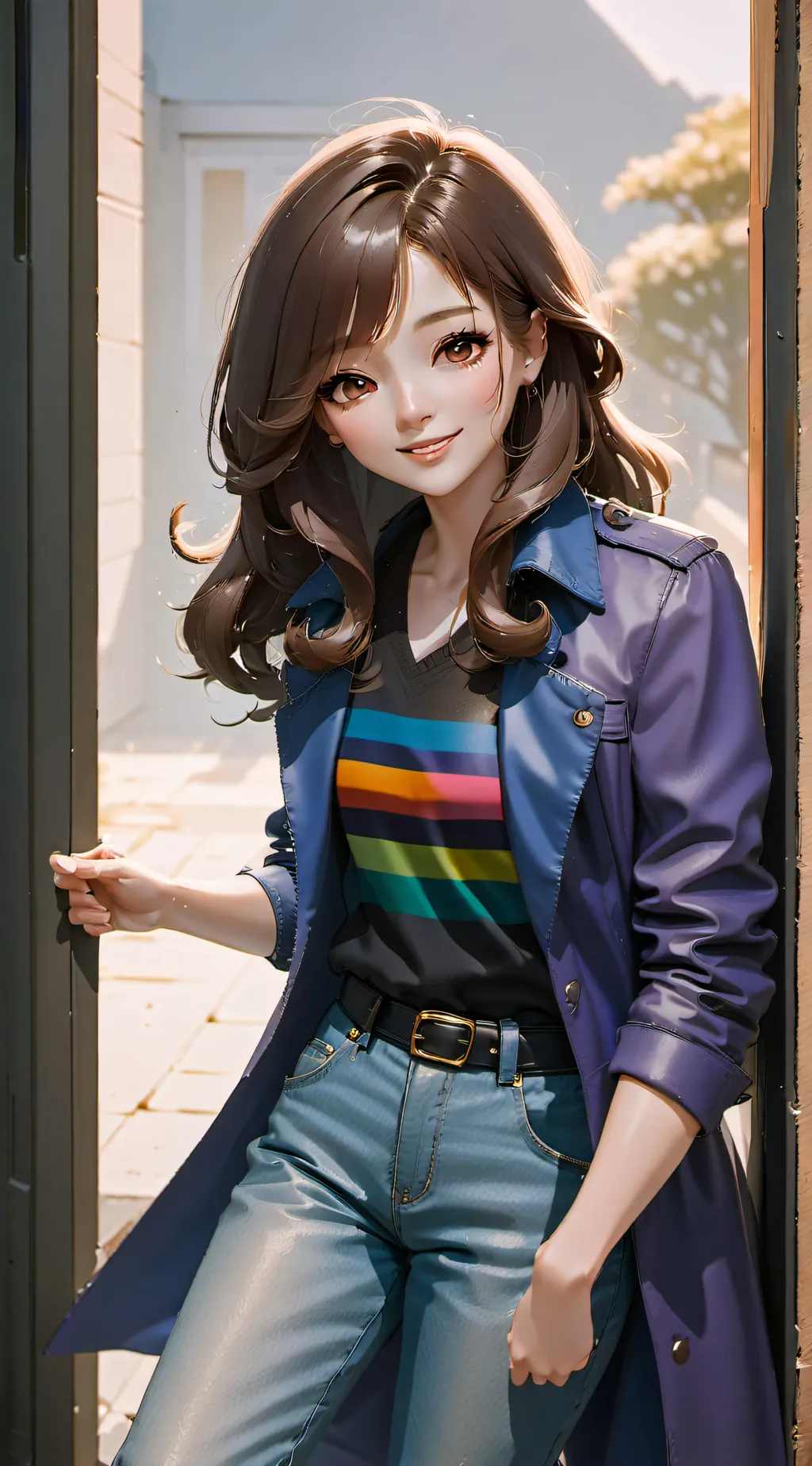 ai character: The lone wanderer3 background