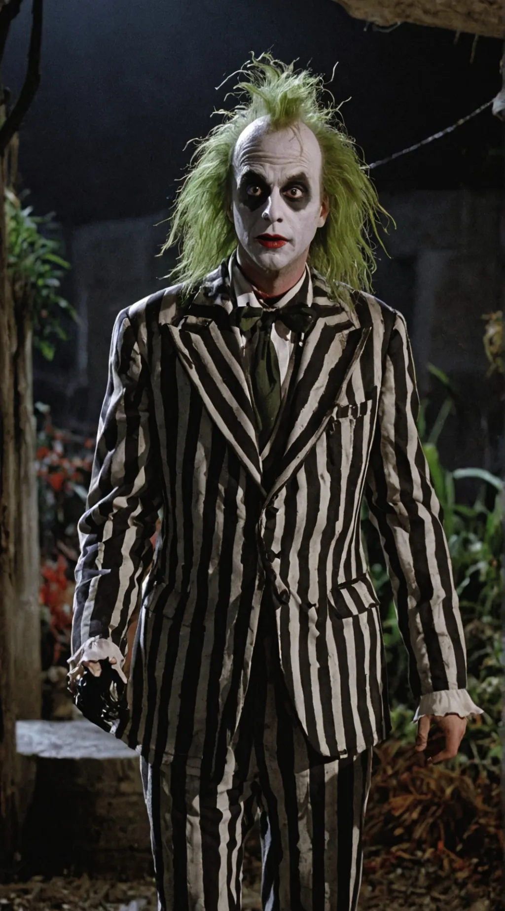 ai character: Beetlejuice background