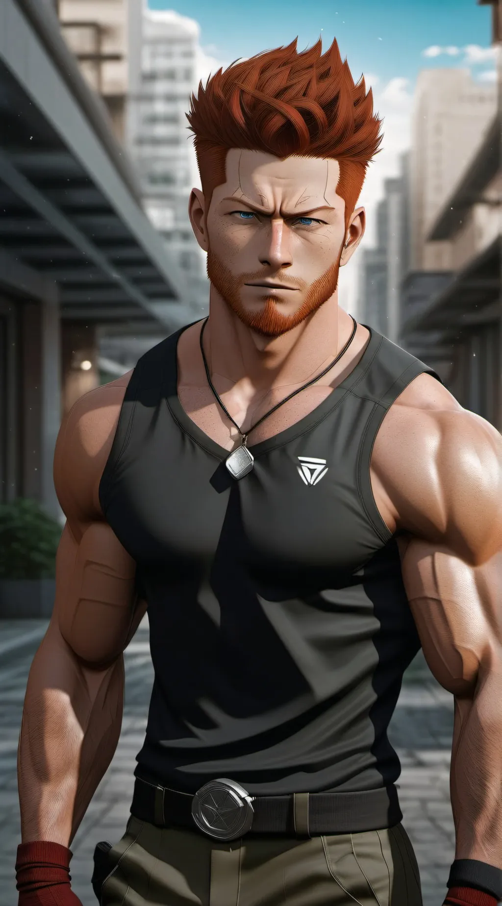 ai character: enji todorki background