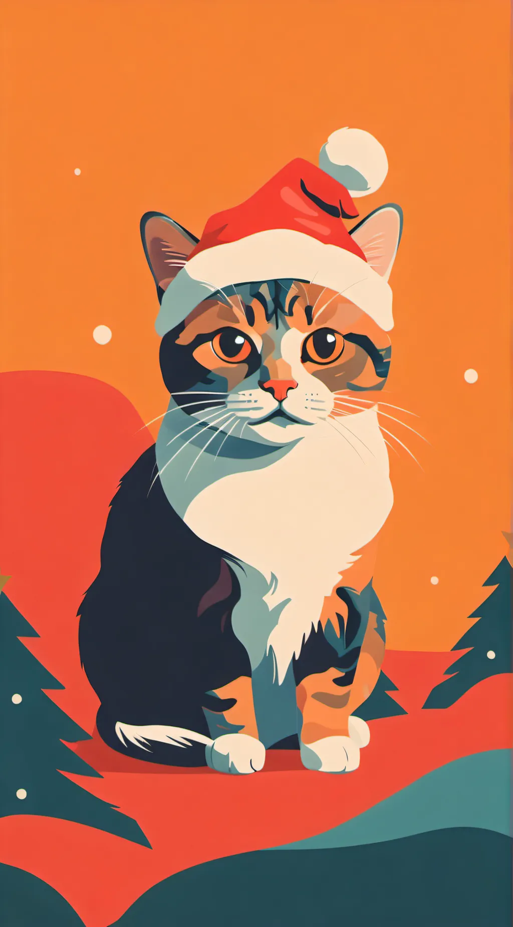 ai character: cat background