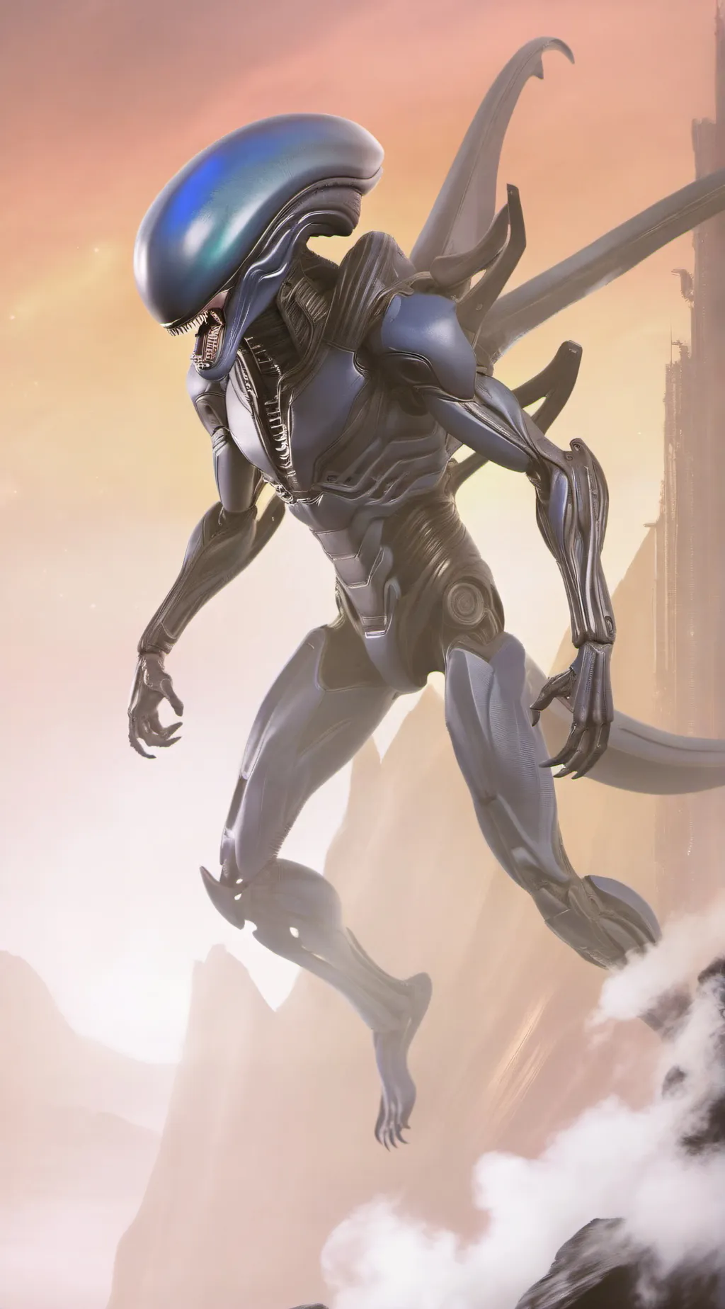 ai character: XENOMOPH background