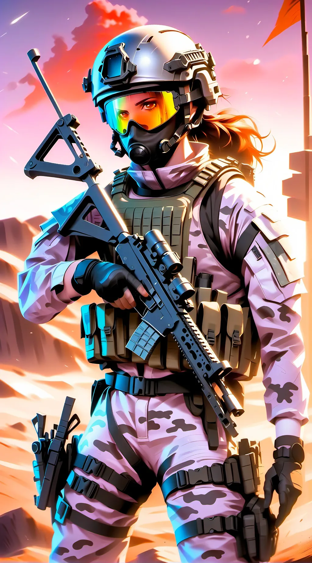 ai character: rebecca background
