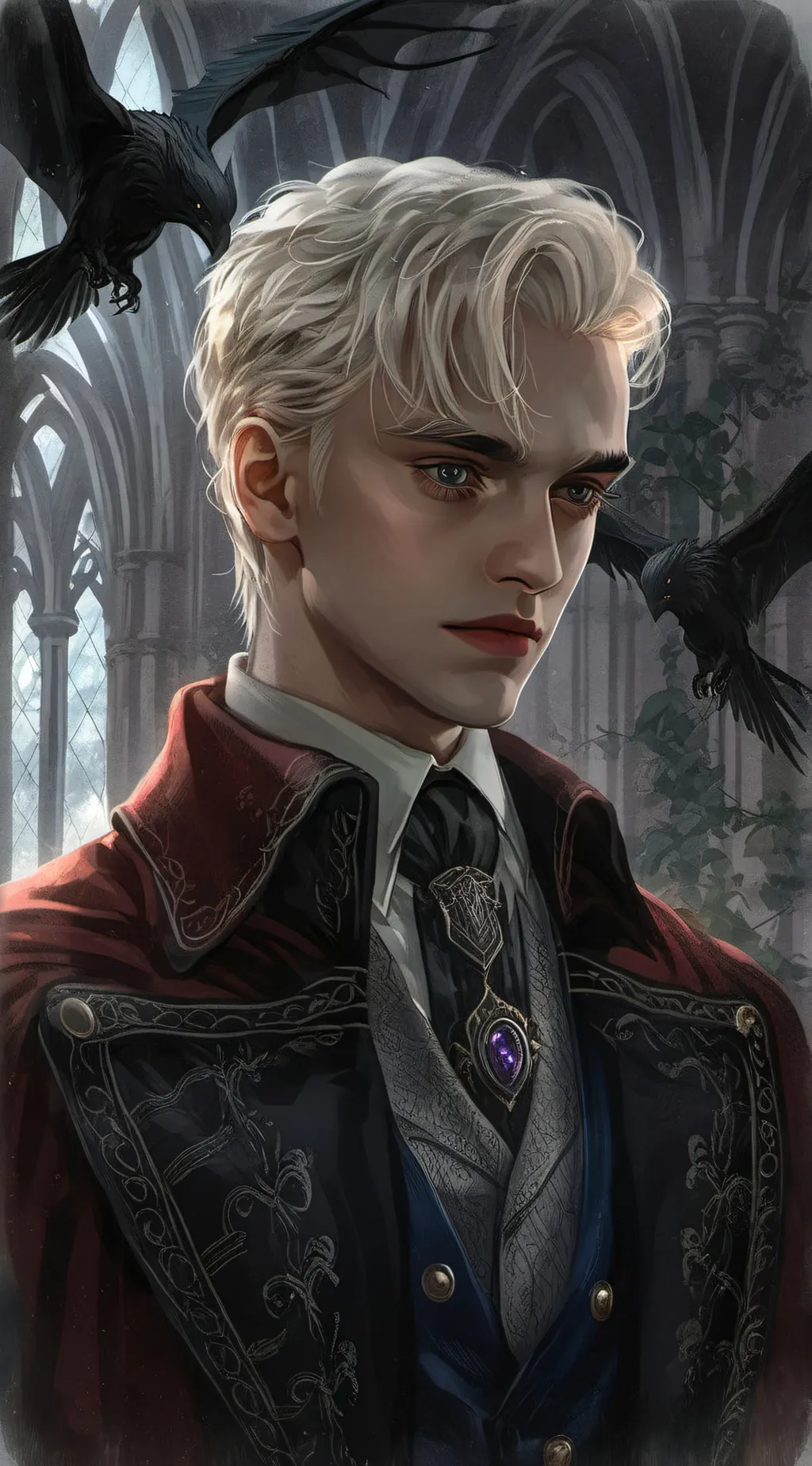 ai character: Draco Malfoy background
