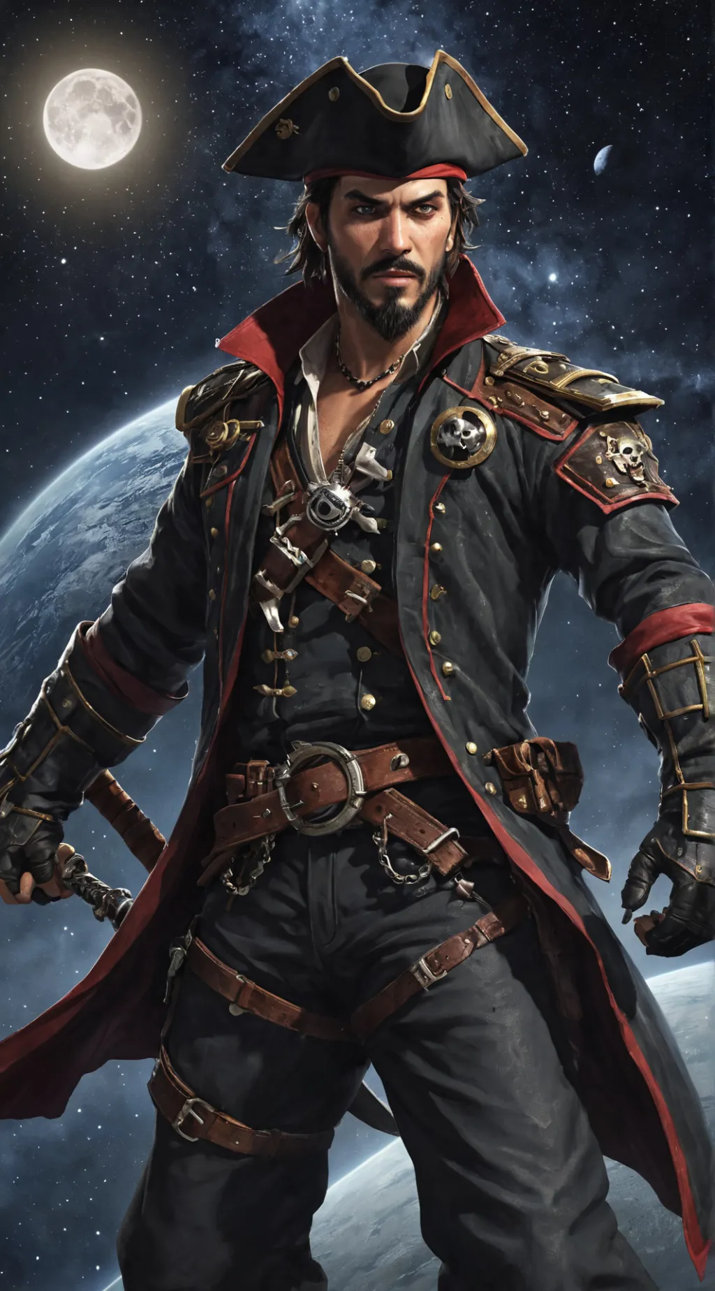 ai character: Captain Seb background